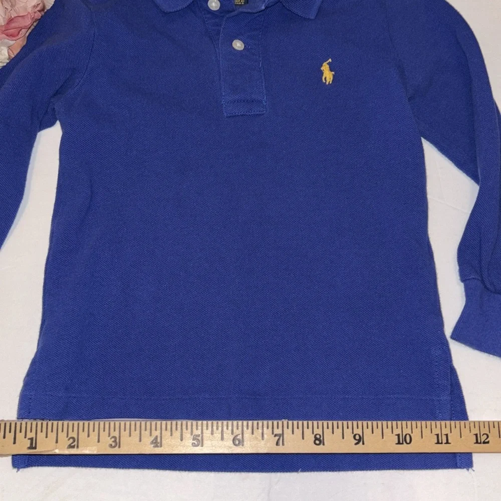Boys Polo Long Sleeve 2T shirt Polo Ralph Lauren 2T Blue polo shirt Polo